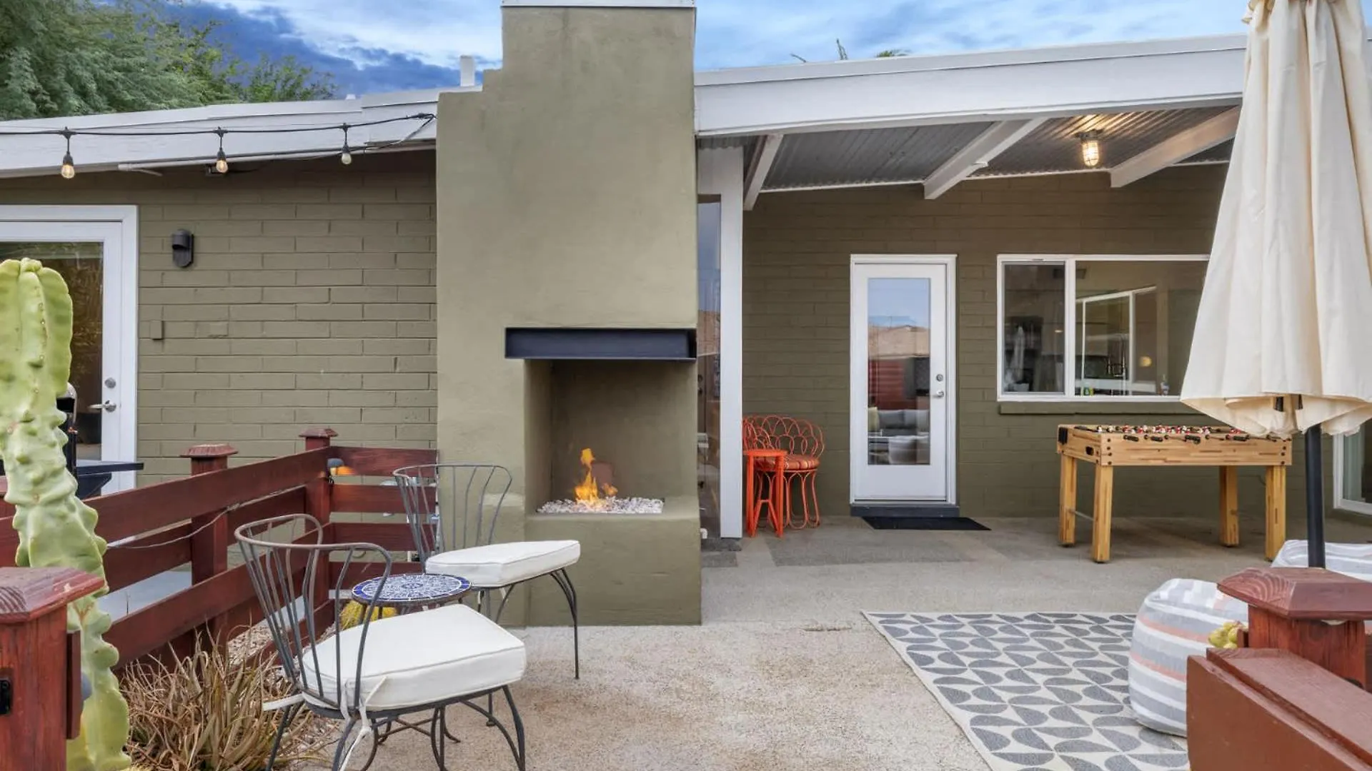 Casa de Férias Mid-Century Marvel - Poolside Patio With Spa & Bocce Scottsdale