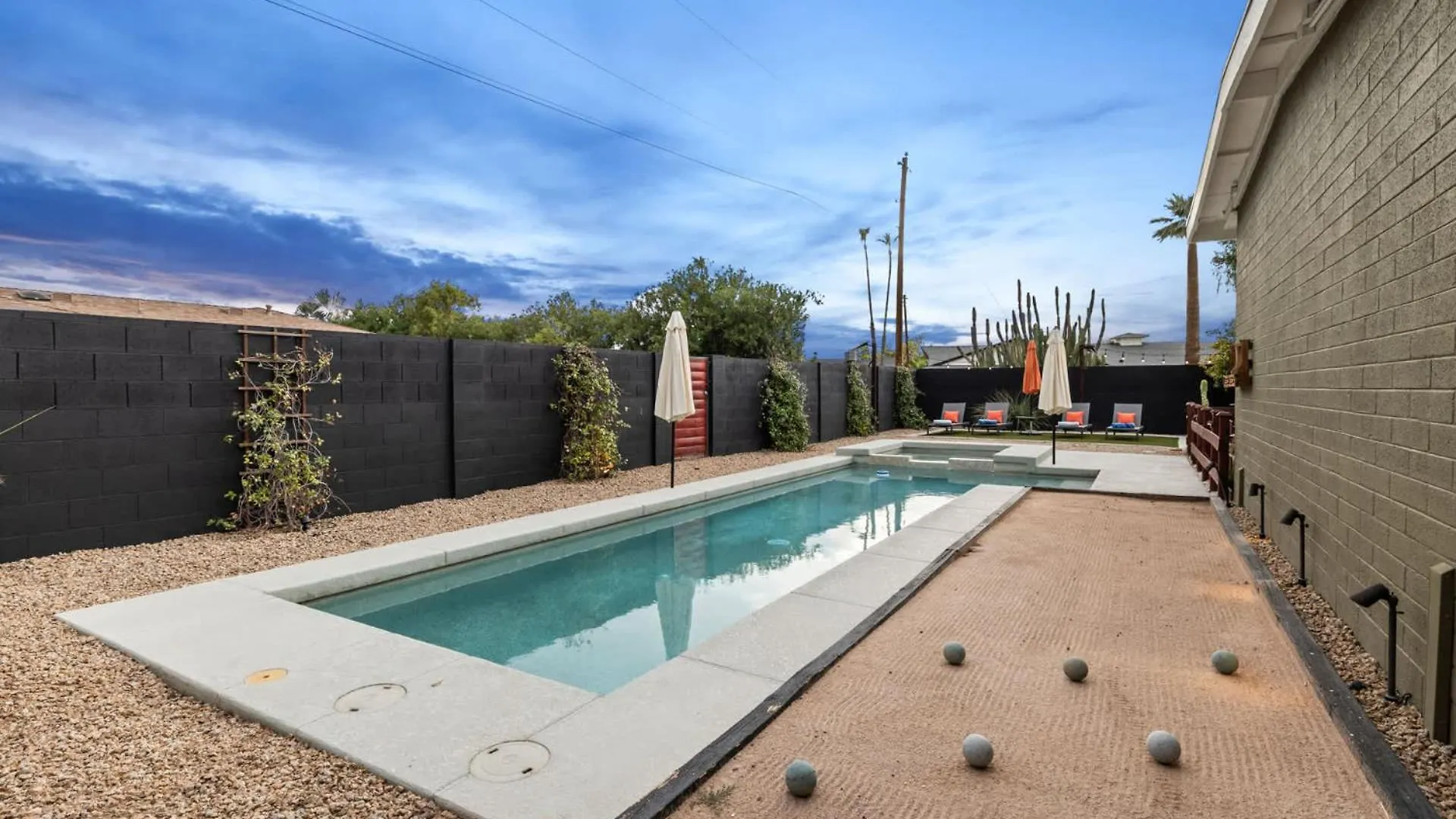Mid-Century Marvel - Poolside Patio With Spa & Bocce Scottsdale 0*,